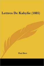 Lettres De Kabylie (1885)