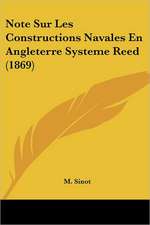 Note Sur Les Constructions Navales En Angleterre Systeme Reed (1869)