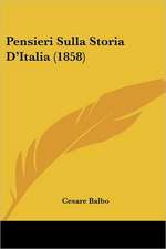 Pensieri Sulla Storia D'Italia (1858)