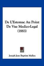 De L'Estomac Au Point De Vue Medico-Legal (1883)