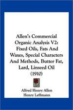 Allen's Commercial Organic Analysis V2