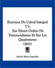 Exercices de Calcul Integral V1