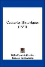 Causeries Historiques (1881)