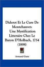 Diderot Et Le Cure De Montchauvet