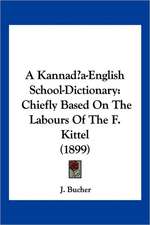 A Kannada-English School-Dictionary