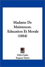 Madame De Maintenon