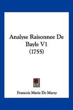 Analyse Raisonnee de Bayle V1 (1755)