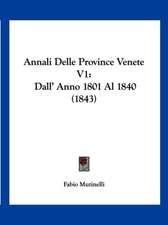 Annali Delle Province Venete V1