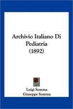 Archivio Italiano Di Pediatria (1892)