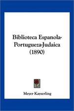 Biblioteca Espanola-Portugueza-Judaica (1890)