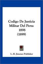 Codigo De Justicia Militar Del Peru