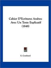 Cahier D'Ecritures Arabes