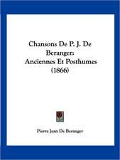 Chansons de P. J. de Beranger