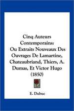 Cinq Auteurs Contemporains