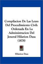 Compilacion De Las Leyes Del Procedimiento Civil