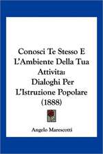 Conosci Te Stesso E L'Ambiente Della Tua Attivita