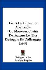 Cours De Litterature Allemande