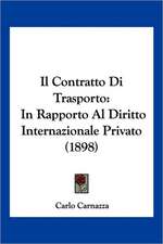 Il Contratto Di Trasporto