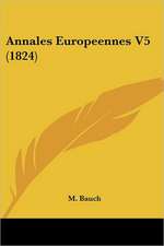 Annales Europeennes V5 (1824)