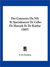 Des Cataractes Du Nil