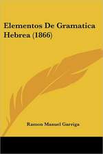 Elementos De Gramatica Hebrea (1866)