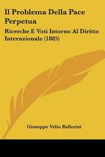 Il Problema Della Pace Perpetua