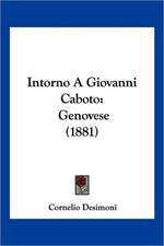 Intorno A Giovanni Caboto