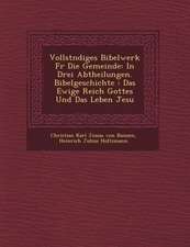 Vollst Ndiges Bibelwerk Fur Die Gemeinde: In Drei Abtheilungen. Bibelgeschichte: Das Ewige Reich Gottes Und Das Leben Jesu