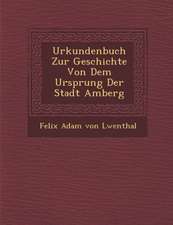 Urkundenbuch Zur Geschichte Von Dem Ursprung Der Stadt Amberg