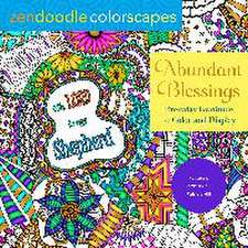 Zendoodle Colorscapes: Abundant Blessings