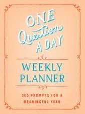 One Question a Day Weekly Planner