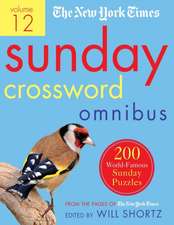 The New York Times Sunday Crossword Omnibus Volume 12