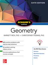 Schaum's Outline of Geometry, Sixth Edition