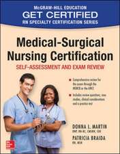 Medical-Surgical Nursing Certification: Self-Assessment and Exam Review