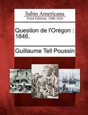 Question de L'Or Gon: 1846.