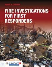 Fire Investigations for First Responders