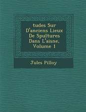 Tudes Sur D'Anciens Lieux de S Pultures Dans L'Aisne, Volume 1