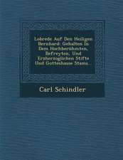 Lobrede Auf Den Heiligen Bernhard: Gehalten in Dem Hochberühmten, Befreyten, Und Erzherzoglichen Stifte Und Gotteshause Stams...