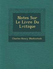 Notes Sur Le Livre Du L Vitique