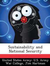 SUSTAINABILITY & NATL SECURITY
