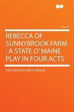 Rebecca of Sunnybrook Farm