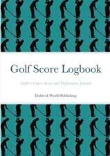 Golf Score Logbook