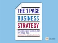 The One Page Business Strategy