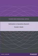 Optimization in Operations Research