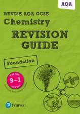 Pearson REVISE AQA GCSE Chemistry (Foundation) Revision Guide incl. online revision and quizzes - for 2026, 2027 exams