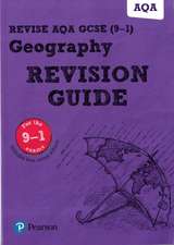 Pearson REVISE AQA GCSE Geography Revision Guide incl. online revision - for 2026, 2027 exams