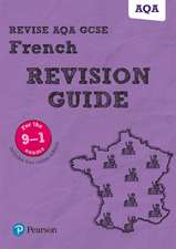 Pearson REVISE AQA GCSE French Revision Guide: incl. online revision, quizzes, video and audio - for 2025 exams