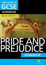 Pride and Prejudice York Notes GCSE English Literature Workbook - for 2025, 2026 exams