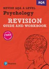 Pearson REVISE AQA AS level Psychology Revision Guide and Workbook inc online edition - 2023 and 2024 exams