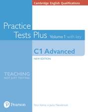 Cambridge English: Advanced Practice Tests Plus with key